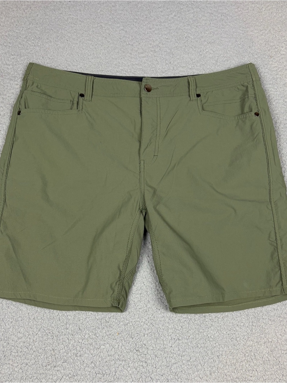 Western Rise Hybrid Performance Shorts Men's 36 Olive Stretch Hiking Outdoor